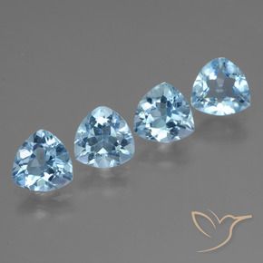 Shop natural 5.08ct スカイブルー トパーズ gems, トリリオン, from ブラジル at GemSelect. In stock, global shipping!