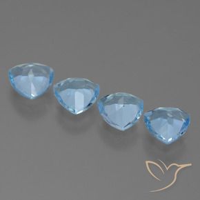 Shop natural 5.08ct スカイブルー トパーズ gems, トリリオン, from ブラジル at GemSelect. In stock, global shipping!