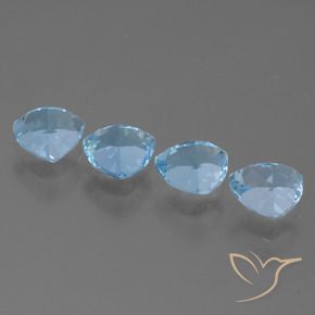 Shop natural 5.58ct スカイブルー トパーズ gems, トリリオン, from ブラジル at GemSelect. In stock, global shipping!