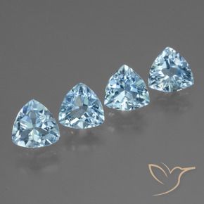 Shop natural 4.75ct スカイブルー トパーズ gems, トリリオン, from ブラジル at GemSelect. In stock, global shipping!