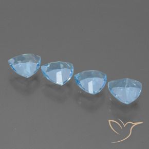 Shop natural 4.75ct スカイブルー トパーズ gems, トリリオン, from ブラジル at GemSelect. In stock, global shipping!