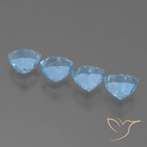 Shop natural 4.84ct スイスブルー トパーズ gems, トリリオン, from ブラジル at GemSelect. In stock, global shipping!