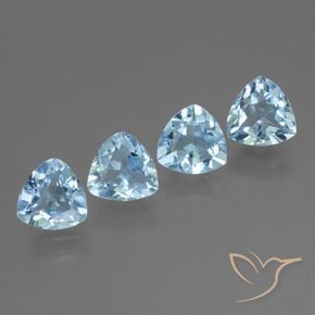 Shop natural 4.78ct スカイブルー トパーズ gems, トリリオン, from ブラジル at GemSelect. In stock, global shipping!
