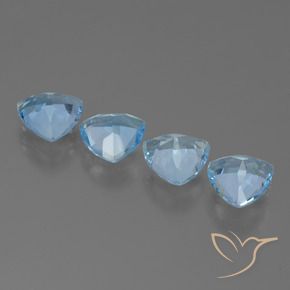 Shop natural 4.78ct スカイブルー トパーズ gems, トリリオン, from ブラジル at GemSelect. In stock, global shipping!