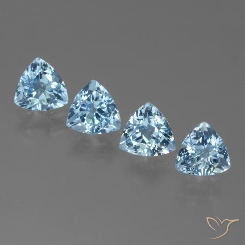 Shop natural 4.54ct スカイブルー トパーズ gems, トリリオン, from ブラジル at GemSelect. In stock, global shipping!
