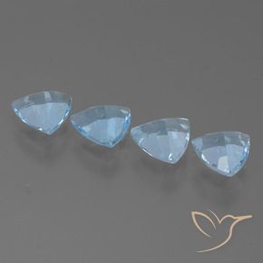 Shop natural 4.65ct スカイブルー トパーズ gems, トリリオン, from ブラジル at GemSelect. In stock, global shipping!