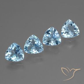 Shop natural 4.86ct スカイブルー トパーズ gems, トリリオン, from ブラジル at GemSelect. In stock, global shipping!
