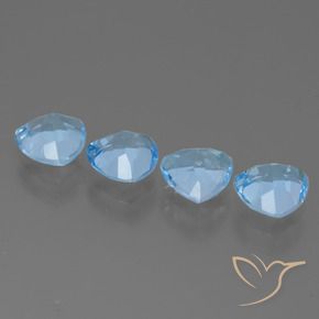 Shop natural 5.37ct スカイブルー トパーズ gems, トリリオン, from ブラジル at GemSelect. In stock, global shipping!