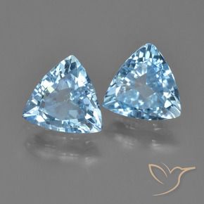 Shop natural 2.32ct スカイブルー トパーズ gems, トリリオン, from ブラジル at GemSelect. In stock, global shipping!