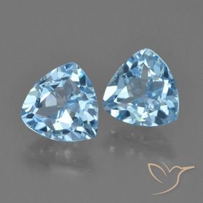Shop natural 2.63ct スイスブルー トパーズ gems, トリリオン, from ブラジル at GemSelect. In stock, global shipping!