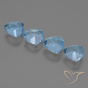 Shop natural 5.36ct スカイブルー トパーズ gems, トリリオン, from ブラジル at GemSelect. In stock, global shipping!