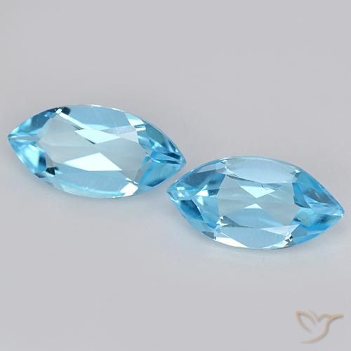 Shop natural 2.24ct スカイブルー トパーズ gems, マーキーズ, from ブラジル at GemSelect. In stock, global shipping!