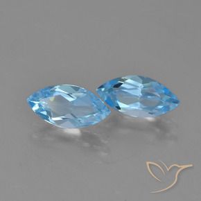 Shop natural 2.42ct スイスブルー トパーズ gems, マーキーズ, from ブラジル at GemSelect. In stock, global shipping!