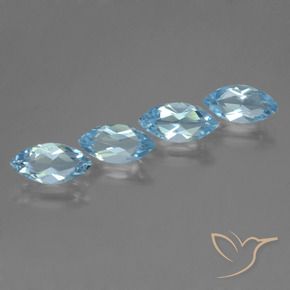 Shop natural 4.90ct スイスブルー トパーズ gems, マーキーズ, from ブラジル at GemSelect. In stock, global shipping!