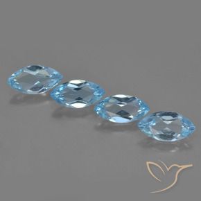 Shop natural 4.05ct スイスブルー トパーズ gems, マーキーズ, from ブラジル at GemSelect. In stock, global shipping!