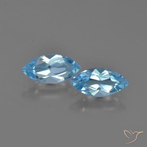 Shop natural 2.29ct スイスブルー トパーズ gems, マーキーズ, from ブラジル at GemSelect. In stock, global shipping!
