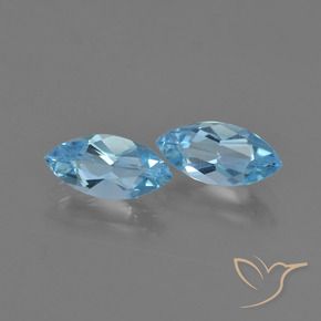 Shop natural 2.45ct スカイブルー トパーズ gems, マーキーズ, from ブラジル at GemSelect. In stock, global shipping!
