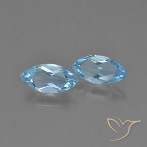 Shop natural 2.25ct スカイブルー トパーズ gems, マーキーズ, from ブラジル at GemSelect. In stock, global shipping!