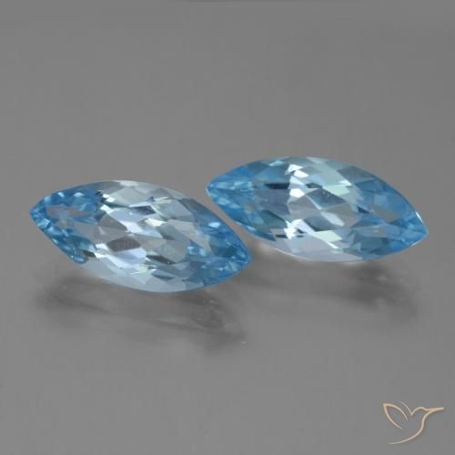Shop natural 7.51ct スイスブルー トパーズ gems, マーキーズ, from ブラジル at GemSelect. In stock, global shipping!