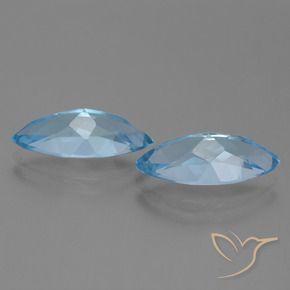 Shop natural 7.36ct スカイブルー トパーズ gems, マーキーズ, from ブラジル at GemSelect. In stock, global shipping!