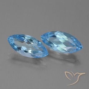Shop natural 7.54ct スイスブルー トパーズ gems, マーキーズ, from ブラジル at GemSelect. In stock, global shipping!