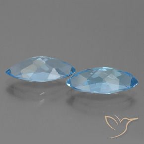 Shop natural 7.54ct スイスブルー トパーズ gems, マーキーズ, from ブラジル at GemSelect. In stock, global shipping!