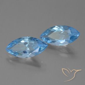 Shop natural 7.07ct スイスブルー トパーズ gems, マーキーズ, from ブラジル at GemSelect. In stock, global shipping!
