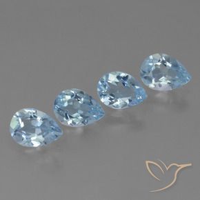 Shop natural 3.51ct スカイブルー トパーズ gems, 洋梨の形, from ブラジル at GemSelect. In stock, global shipping!