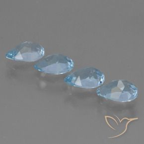 Shop natural 3.51ct スカイブルー トパーズ gems, 洋梨の形, from ブラジル at GemSelect. In stock, global shipping!