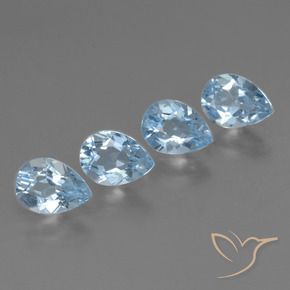 Shop natural 3.31ct スカイブルー トパーズ gems, 洋梨の形, from ブラジル at GemSelect. In stock, global shipping!