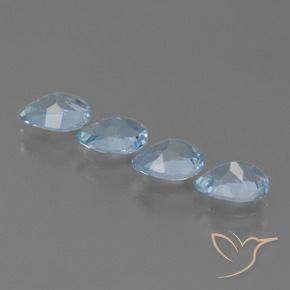 Shop natural 3.31ct スカイブルー トパーズ gems, 洋梨の形, from ブラジル at GemSelect. In stock, global shipping!