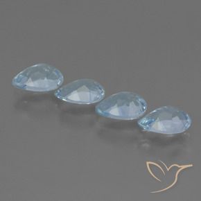 Shop natural 3.45ct スカイブルー トパーズ gems, 洋梨の形, from ブラジル at GemSelect. In stock, global shipping!
