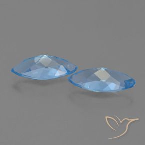 Shop natural 7.06ct スイスブルー トパーズ gems, マーキーズ, from ブラジル at GemSelect. In stock, global shipping!