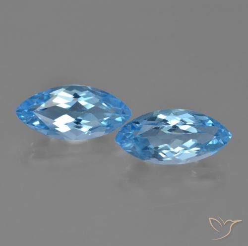 Shop natural 7.80ct スイスブルー トパーズ gems, マーキーズ, from ブラジル at GemSelect. In stock, global shipping!