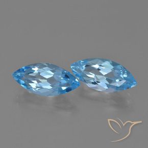 Shop natural 7.26ct スイスブルー トパーズ gems, マーキーズ, from ブラジル at GemSelect. In stock, global shipping!
