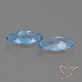 Shop natural 7.26ct スイスブルー トパーズ gems, マーキーズ, from ブラジル at GemSelect. In stock, global shipping!