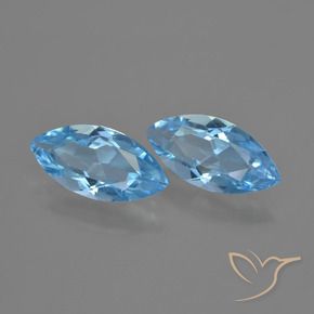Shop natural 6.94ct スイスブルー トパーズ gems, マーキーズ, from ブラジル at GemSelect. In stock, global shipping!