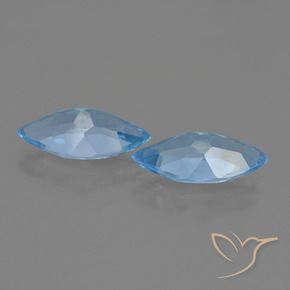 Shop natural 6.94ct スイスブルー トパーズ gems, マーキーズ, from ブラジル at GemSelect. In stock, global shipping!