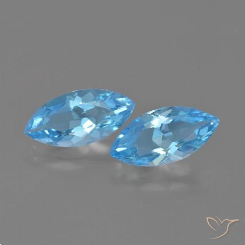 Shop natural 7.06ct スイスブルー トパーズ gems, マーキーズ, from ブラジル at GemSelect. In stock, global shipping!