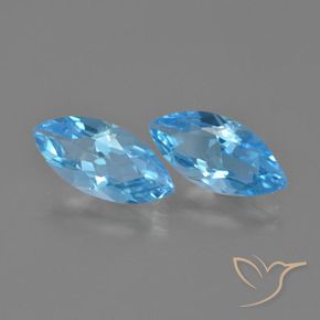 Shop natural 7.06ct スイスブルー トパーズ gems, マーキーズ, from ブラジル at GemSelect. In stock, global shipping!