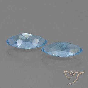 Shop natural 7.63ct スイスブルー トパーズ gems, マーキーズ, from ブラジル at GemSelect. In stock, global shipping!