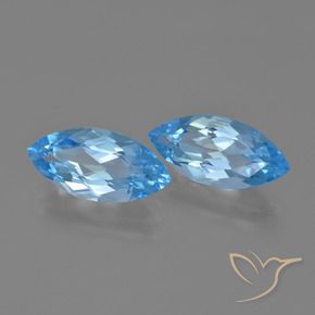 Shop natural 7.66ct スイスブルー トパーズ gems, マーキーズ, from ブラジル at GemSelect. In stock, global shipping!