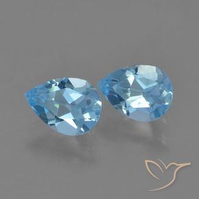 Shop natural 1.70ct スイスブルー トパーズ gems, 洋梨の形, from ブラジル at GemSelect. In stock, global shipping!
