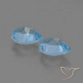 Shop natural 1.70ct スイスブルー トパーズ gems, 洋梨の形, from ブラジル at GemSelect. In stock, global shipping!