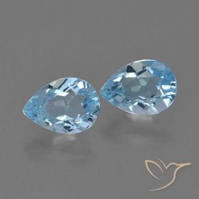 Shop natural 1.71ct スカイブルー トパーズ gems, 洋梨の形, from ブラジル at GemSelect. In stock, global shipping!