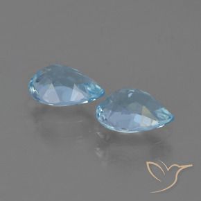 Shop natural 1.71ct スカイブルー トパーズ gems, 洋梨の形, from ブラジル at GemSelect. In stock, global shipping!