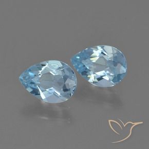Shop natural 1.61ct スカイブルー トパーズ gems, 洋梨の形, from ブラジル at GemSelect. In stock, global shipping!