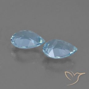 Shop natural 1.61ct スカイブルー トパーズ gems, 洋梨の形, from ブラジル at GemSelect. In stock, global shipping!