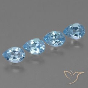 Shop natural 3.15ct スカイブルー トパーズ gems, 洋梨の形, from ブラジル at GemSelect. In stock, global shipping!