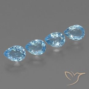 Shop natural 3.53ct スイスブルー トパーズ gems, 洋梨の形, from ブラジル at GemSelect. In stock, global shipping!